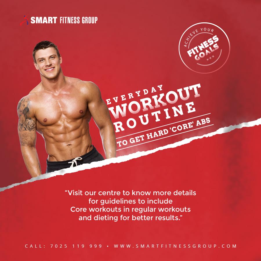 Smart Fitness Top Gym in Kollam Promotional Flyer and Fitness Campaign Designs
