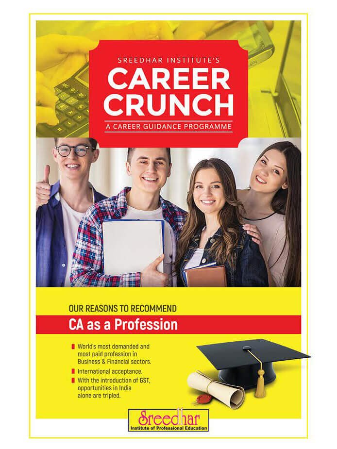 Sreedhar Institute Career Crunch Flyer