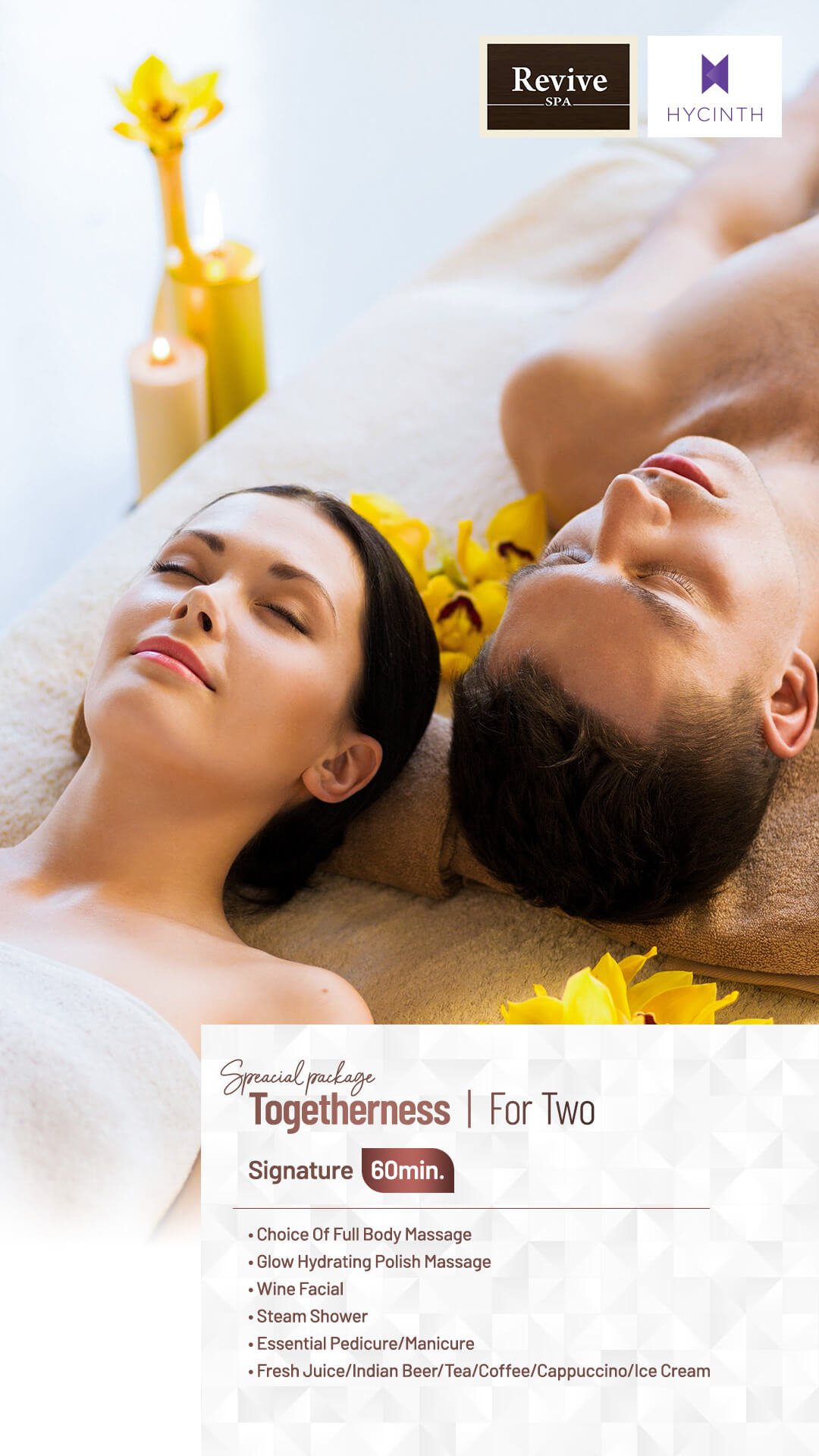 Revice SPA | HYCINTH - Special Package Togetherness for Two Signature