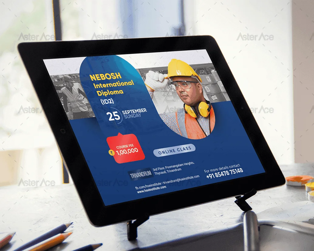 Digital Marketing campaign to promote HSEI Dubai based Safety Institute and Training Company